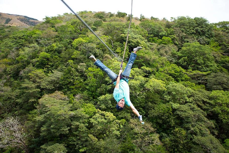 Zip Lining in Costa Rica
