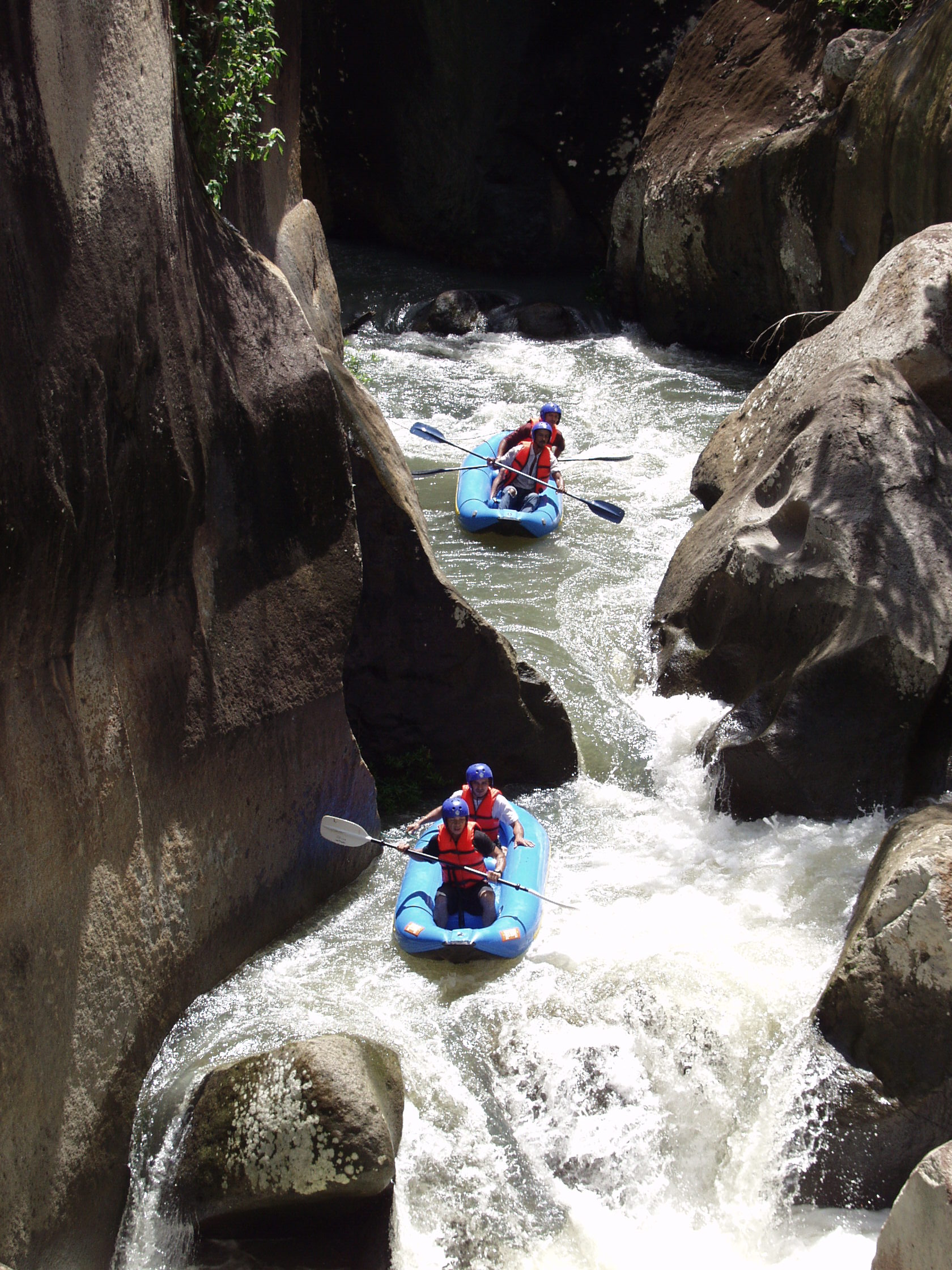 whitewater rafting day trip from Tamarindo