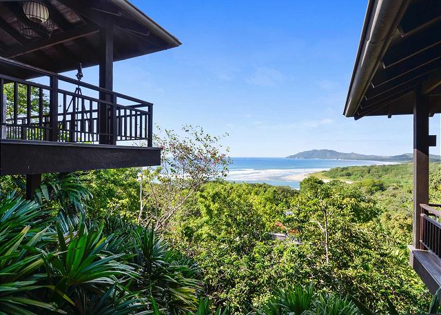 oceanview bungalows perfect for a Tamarindo destination wedding