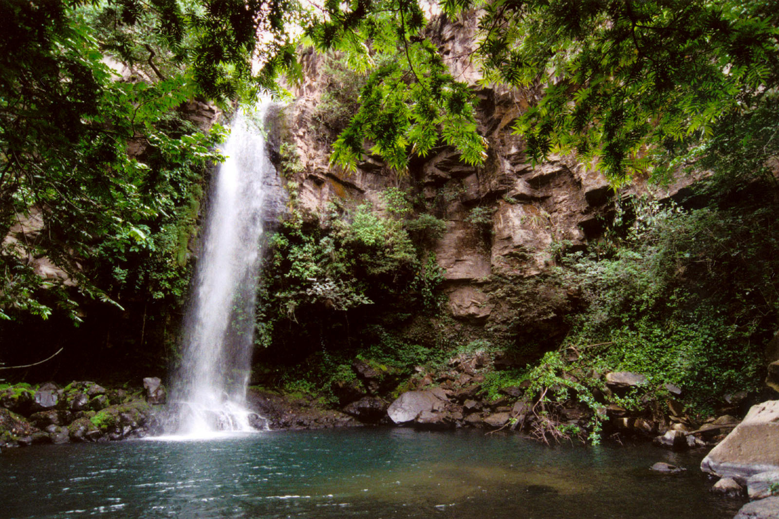 La Cangreja Waterfall at Rincón de la Vieja