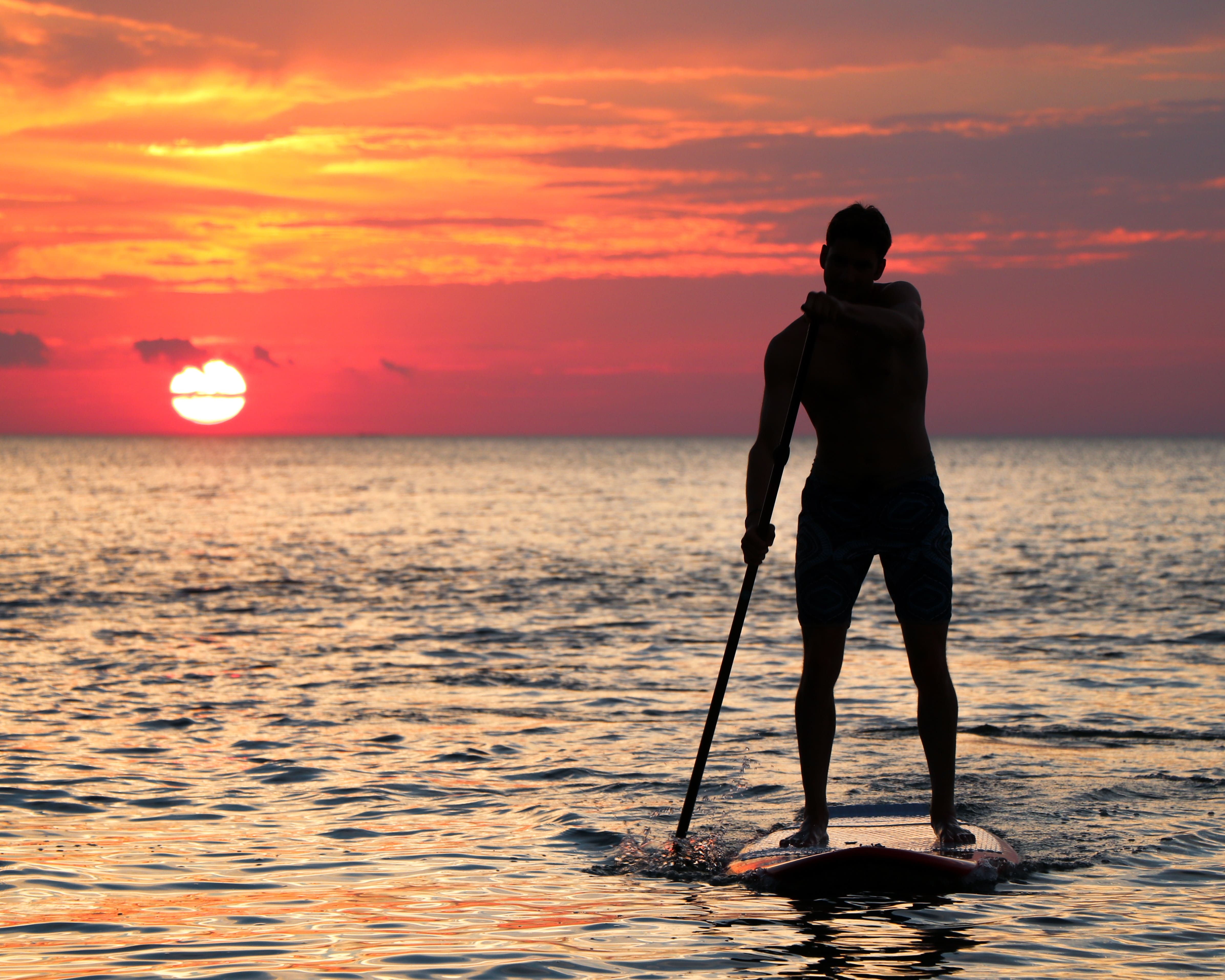 Tamarindo sunset tours - stand-up paddle boarding