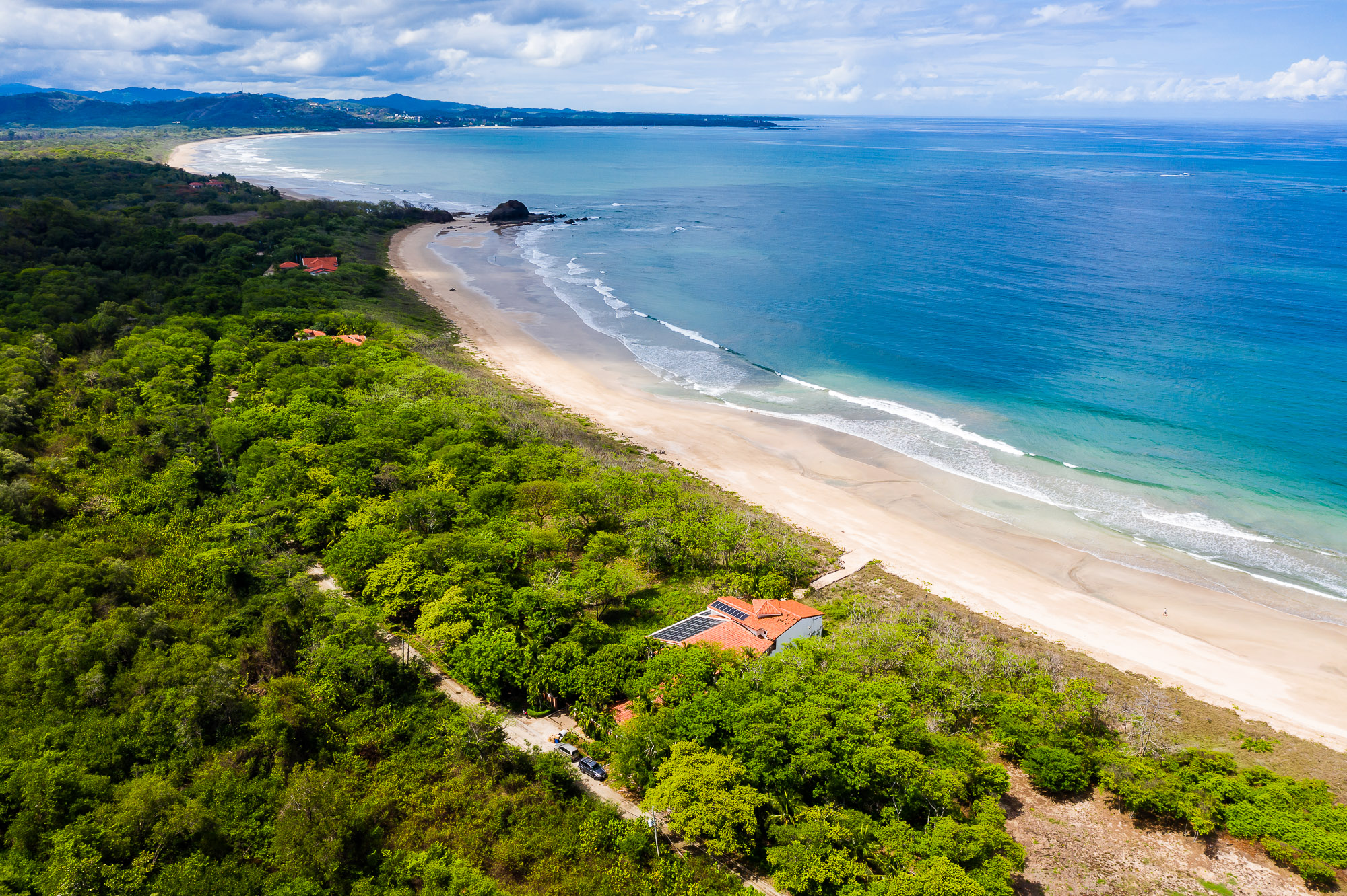 Playa Grande Costa Rica aerial view