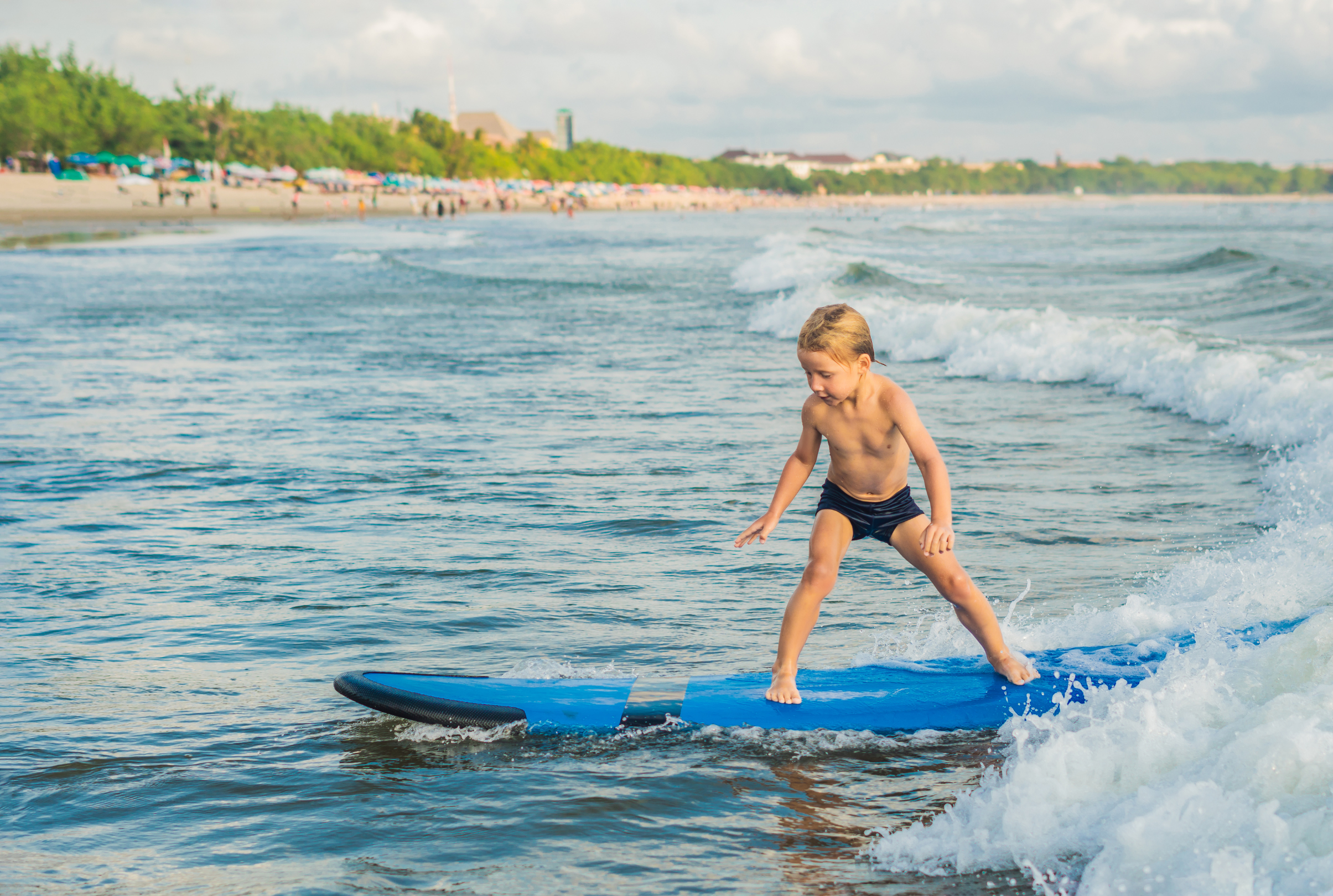 surf lesson in Tamarindo Beach, Guanacaste